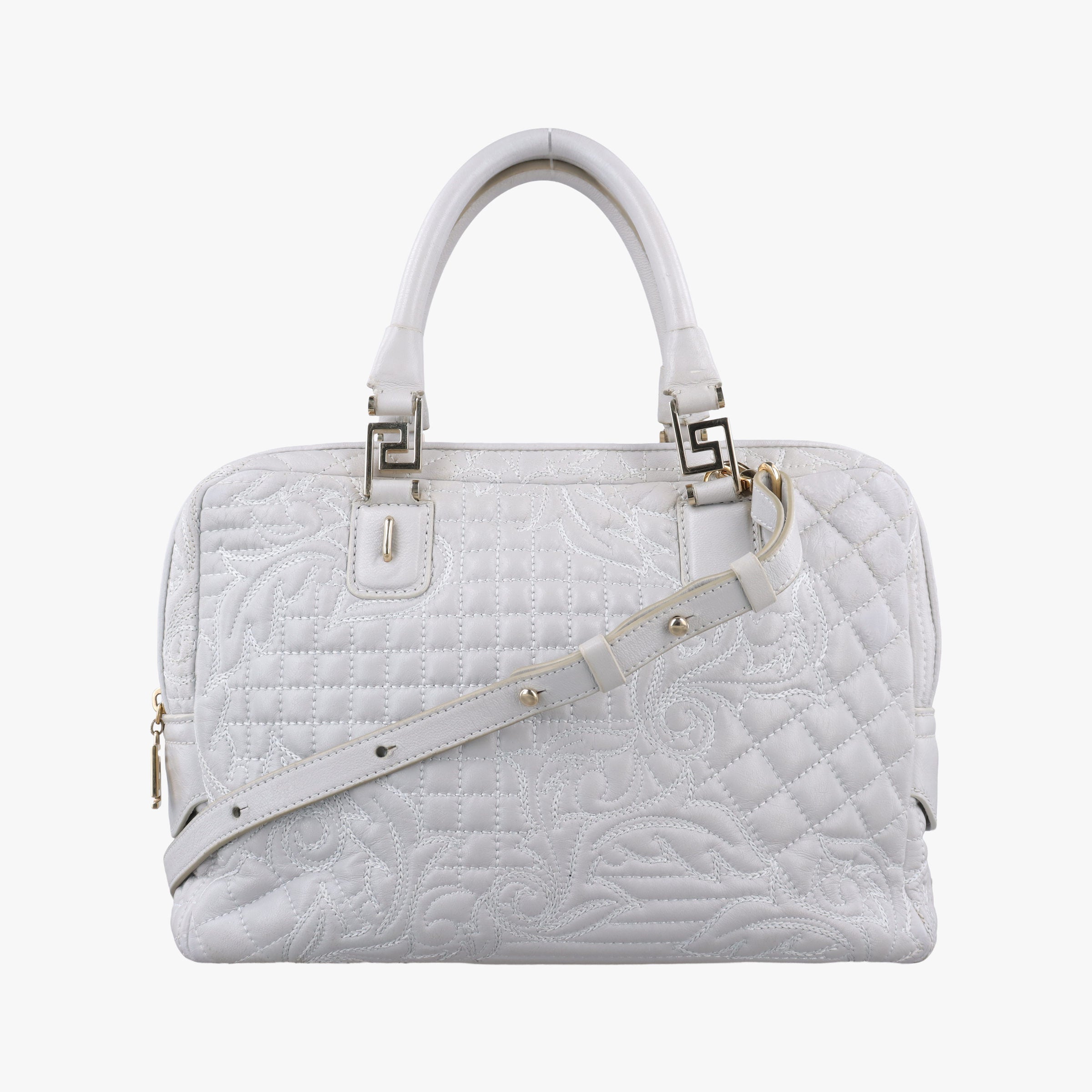 Vanitas Studded Grey Leather ヴァニタス スタッズ グレー レザー 