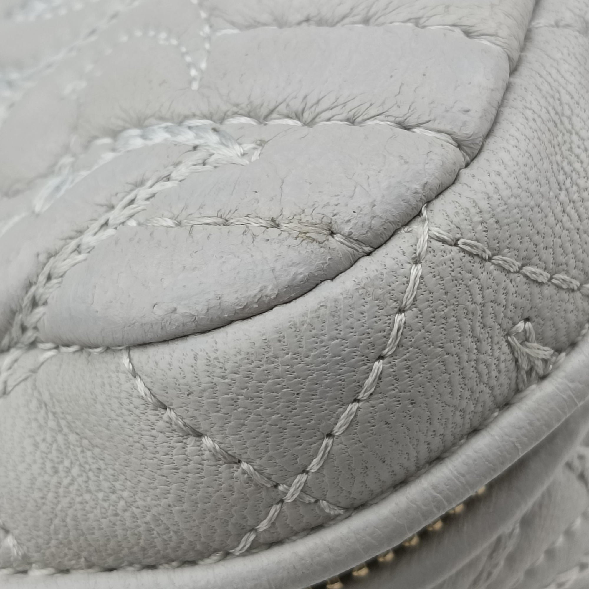 Vanitas Studded Grey Leather ヴァニタス スタッズ グレー レザー 