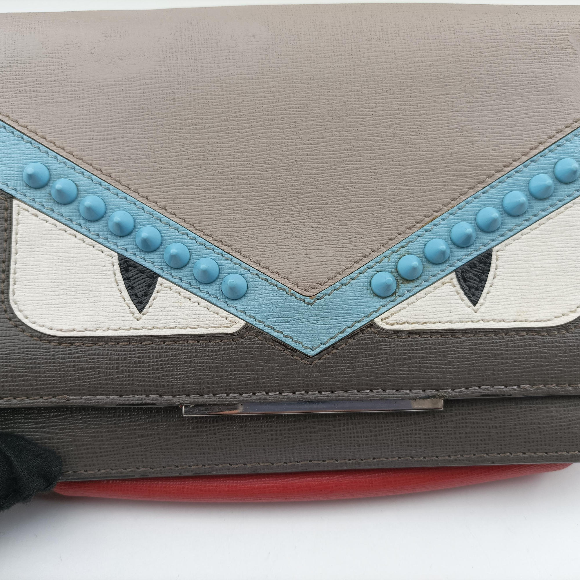 Monster Eyes Tube Gray x Blue leather 8M0346 8M0346-9HF 179-8210モンスター アイズ チューブ グレーxブルー レザー 8M0346 8M0346-9HF 179-8210
