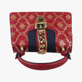 Sylvie red×Multicolour Leather 470270 I032590880シルヴィ レッド×マルチカラー レザー 470270 I032590880