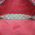 Dionysus beige×red PVC coated canvas x Suede 400249 F023748769ディオニュソス ベージュ×レッド PVCコーティングキャンバスxスエード 400249 F023748769