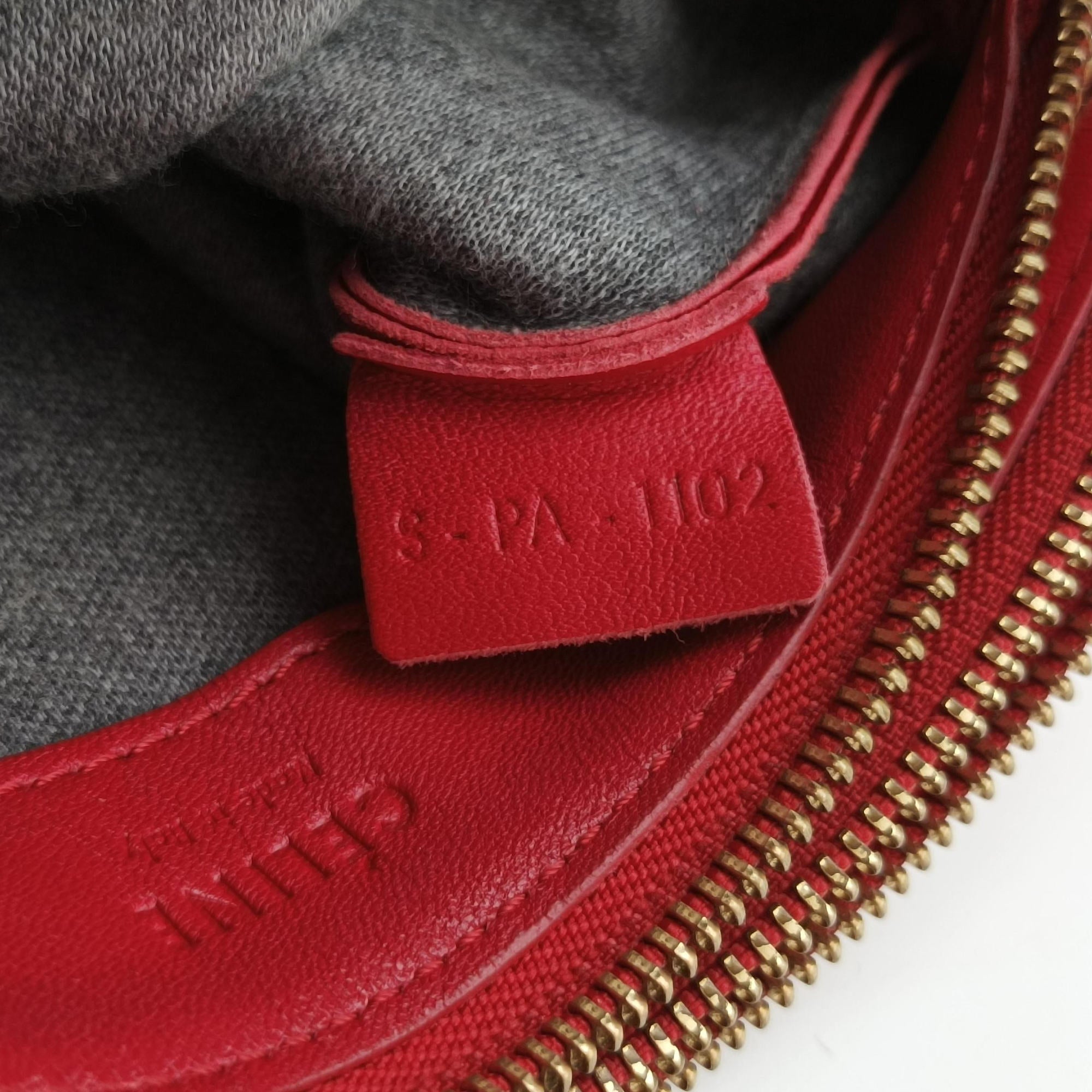 TRIO Red lambskin S-PA-1102トリオ レッド ラムスキン S-PA-1102