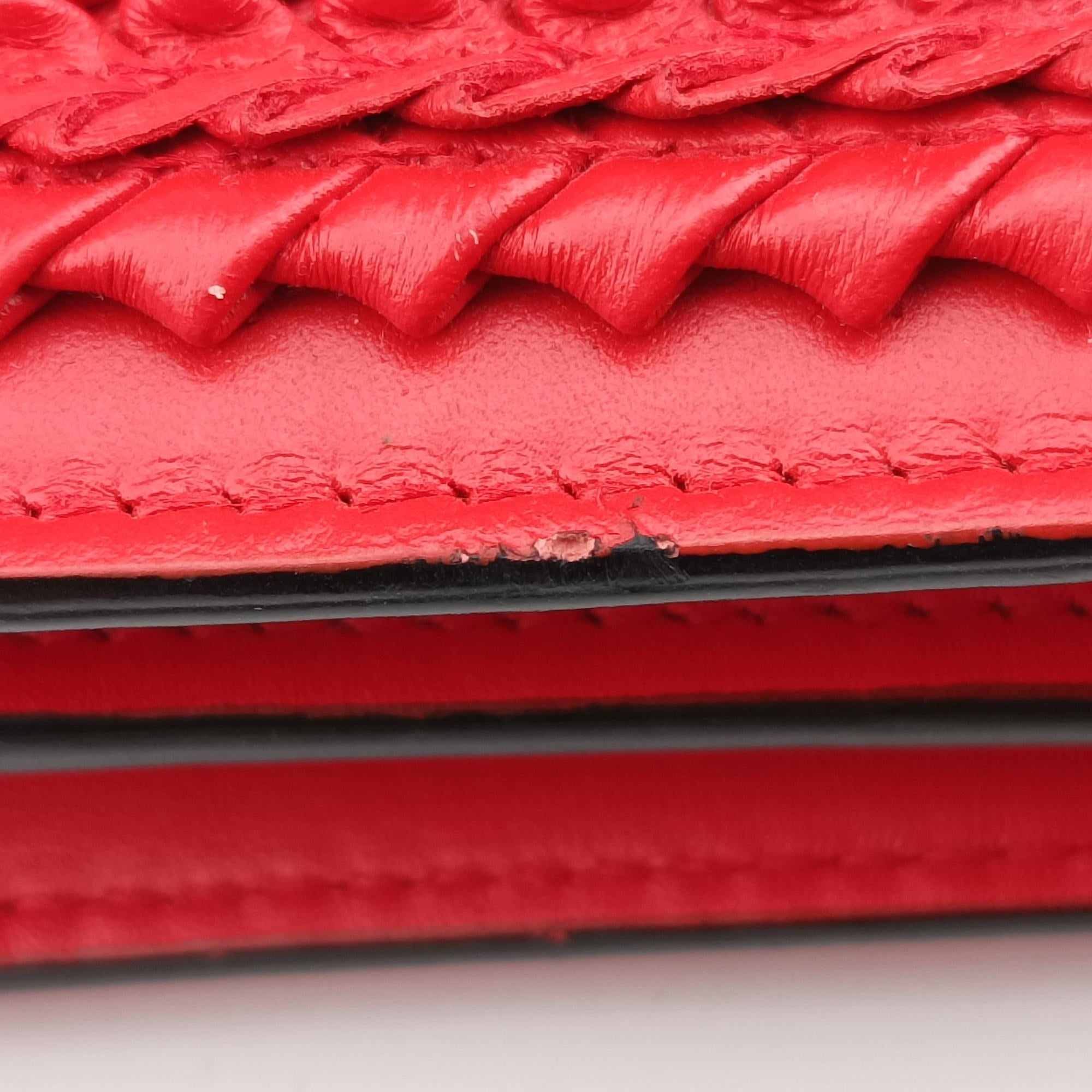 Serpenti Forever Red leather MM.L14.37797セルペンティ フォーエバー レッド レザー MM.L14.37797