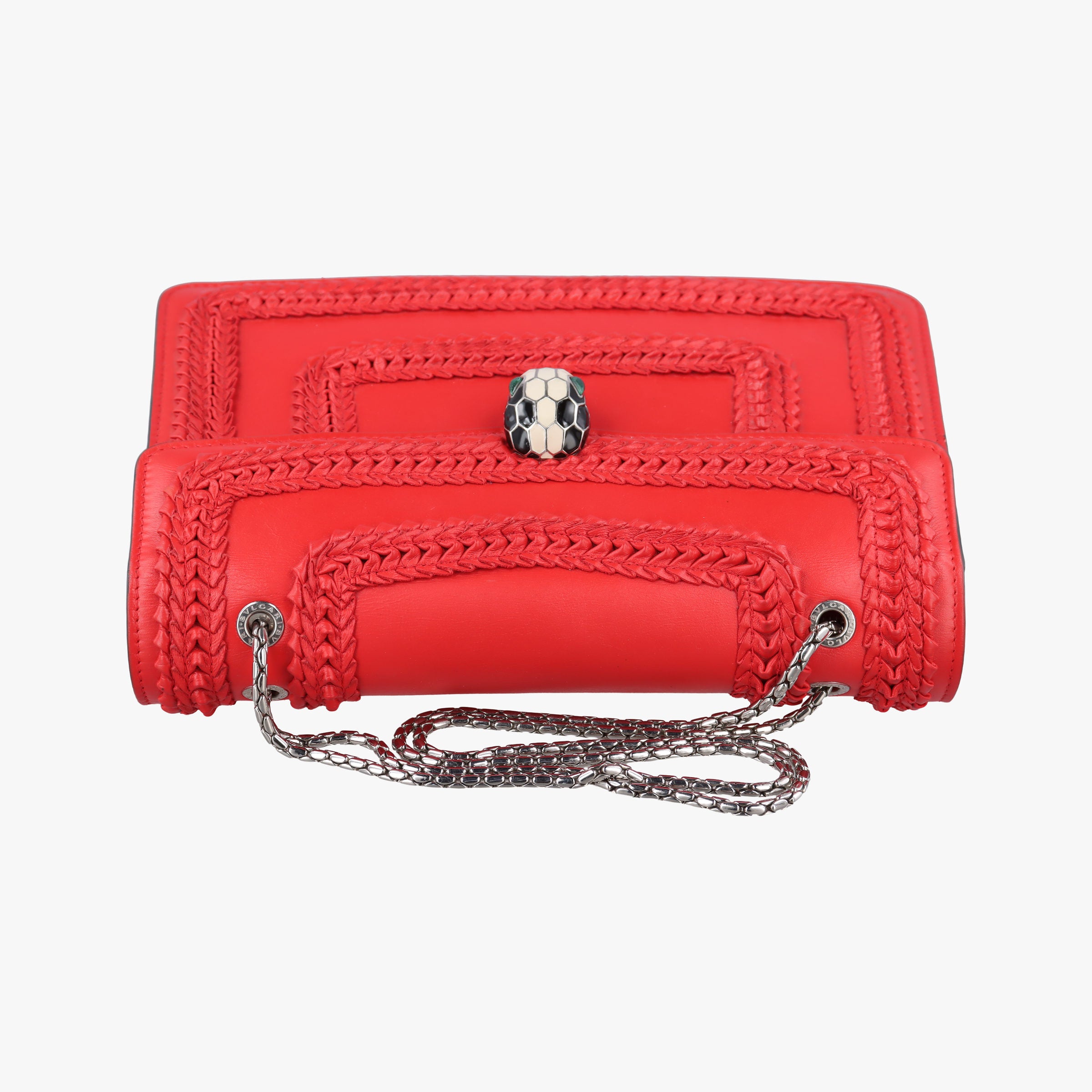 Serpenti Forever Red leather MM.L14.37797セルペンティ フォーエバー レッド レザー MM.L14.37797