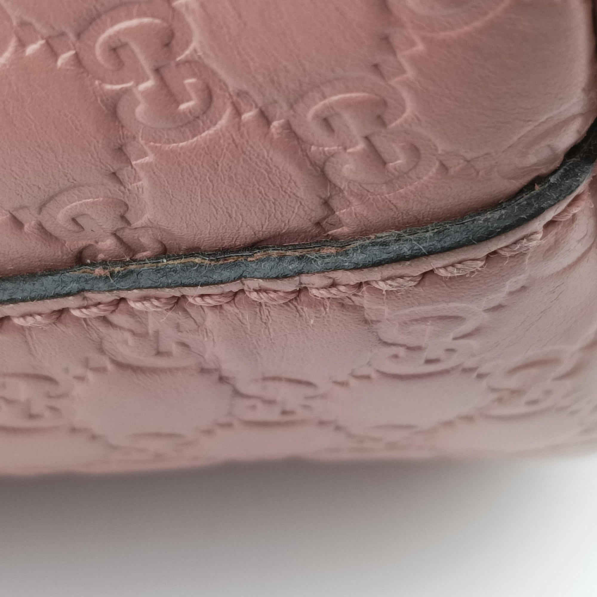 Microguccissima Pink Leather 449654 E022013647マイクログッチシマ ピンク レザー 449654 E022013647