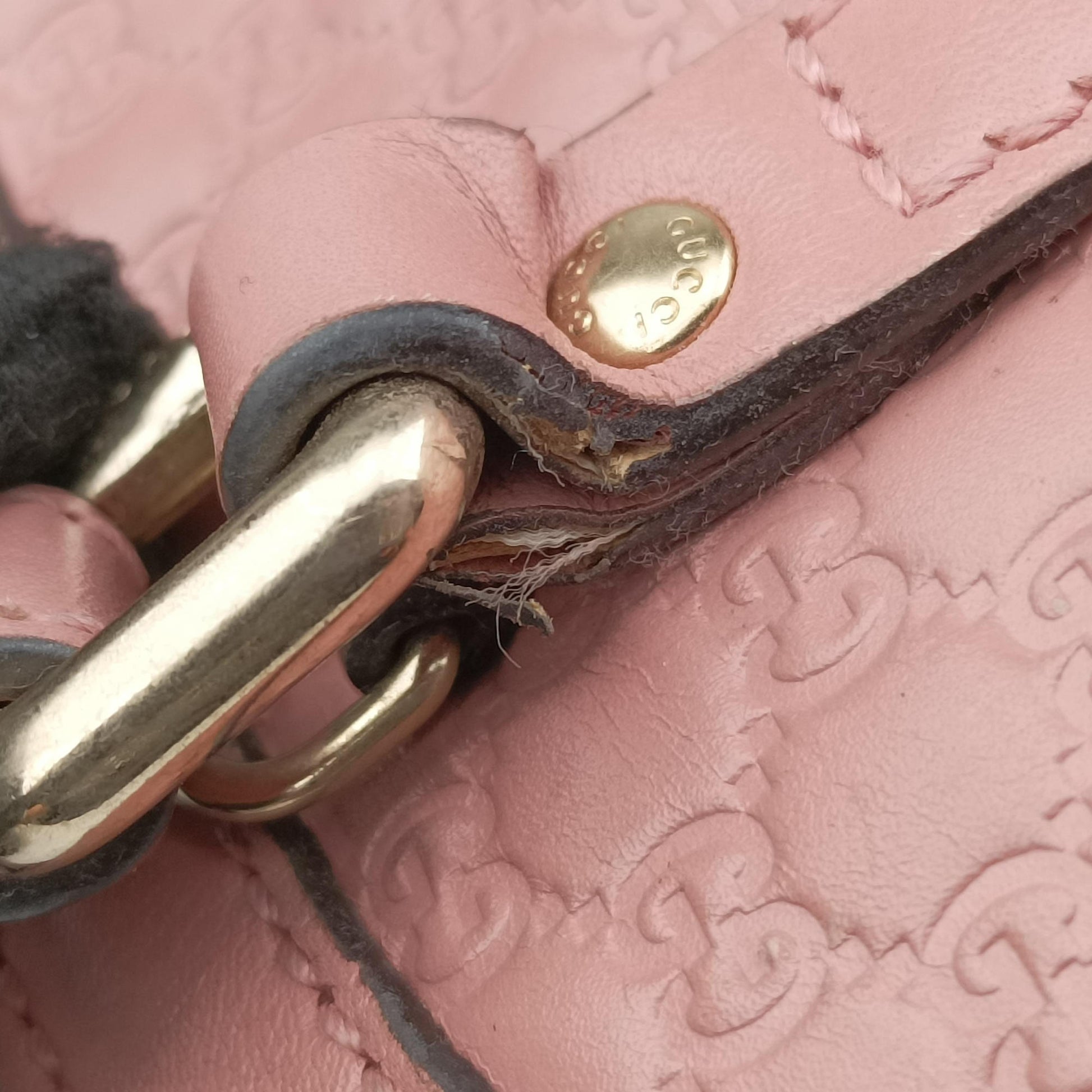 Microguccissima Pink Leather 449654 E022013647マイクログッチシマ ピンク レザー 449654 E022013647