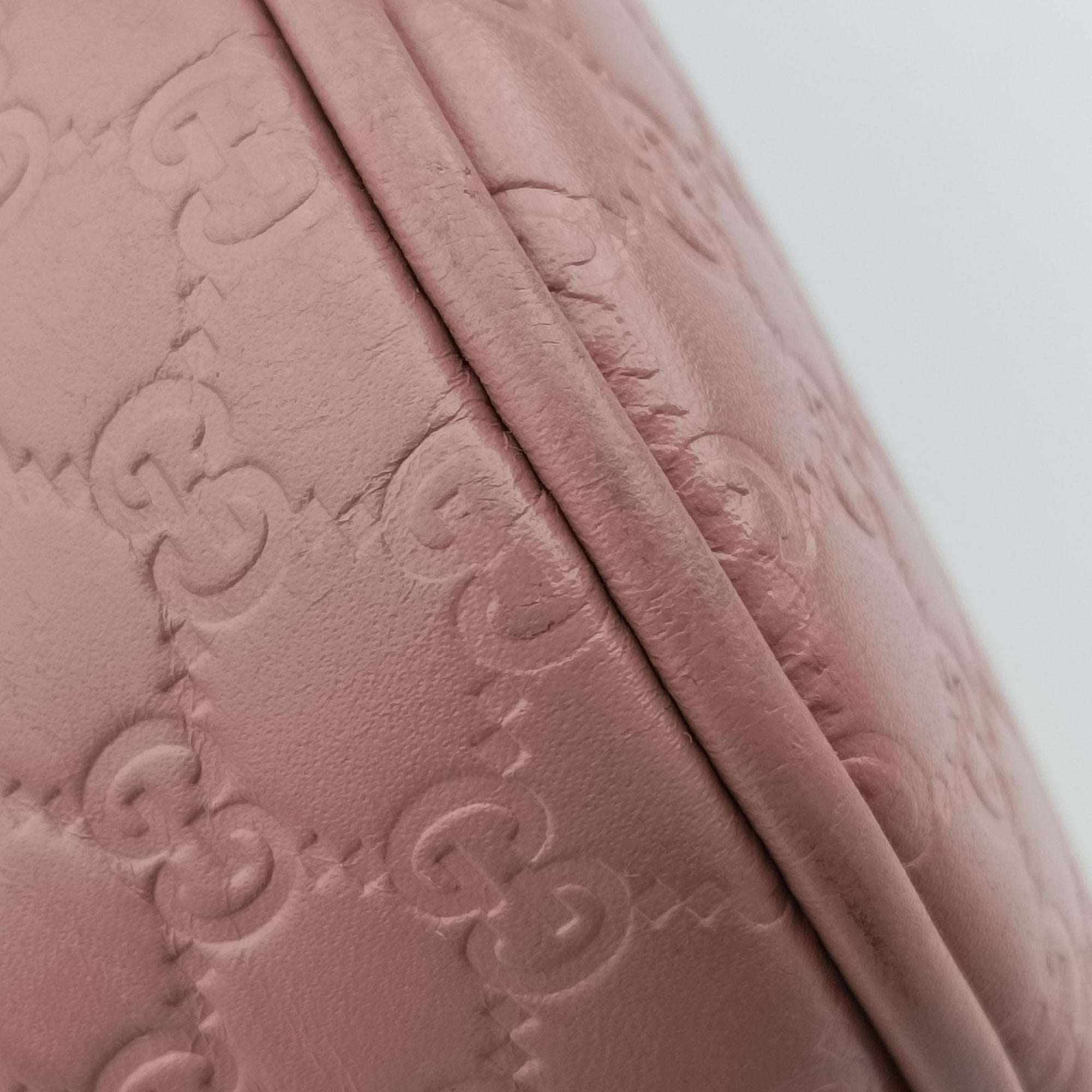 Microguccissima Pink Leather 449654 E022013647マイクログッチシマ ピンク レザー 449654 E022013647