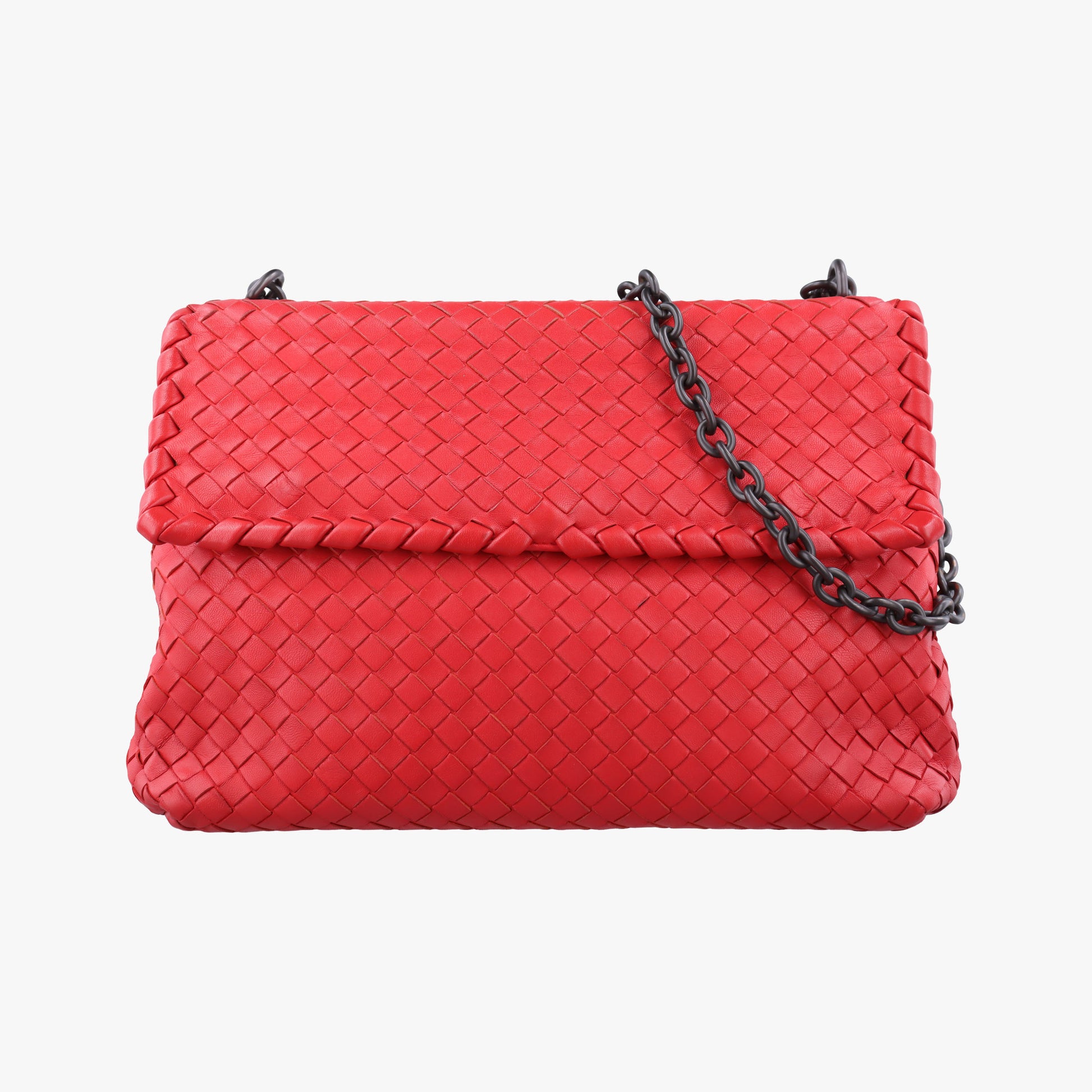 Intrecciato Olimpia Red lambskin B05680917Zイントレチャート オリンピア レッド ラムスキン B05680917Z