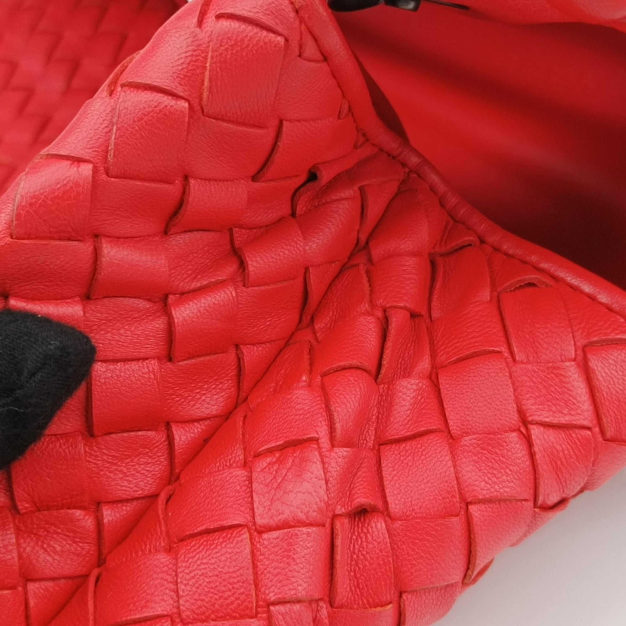 Intrecciato Olimpia Red lambskin B05680917Zイントレチャート オリンピア レッド ラムスキン B05680917Z
