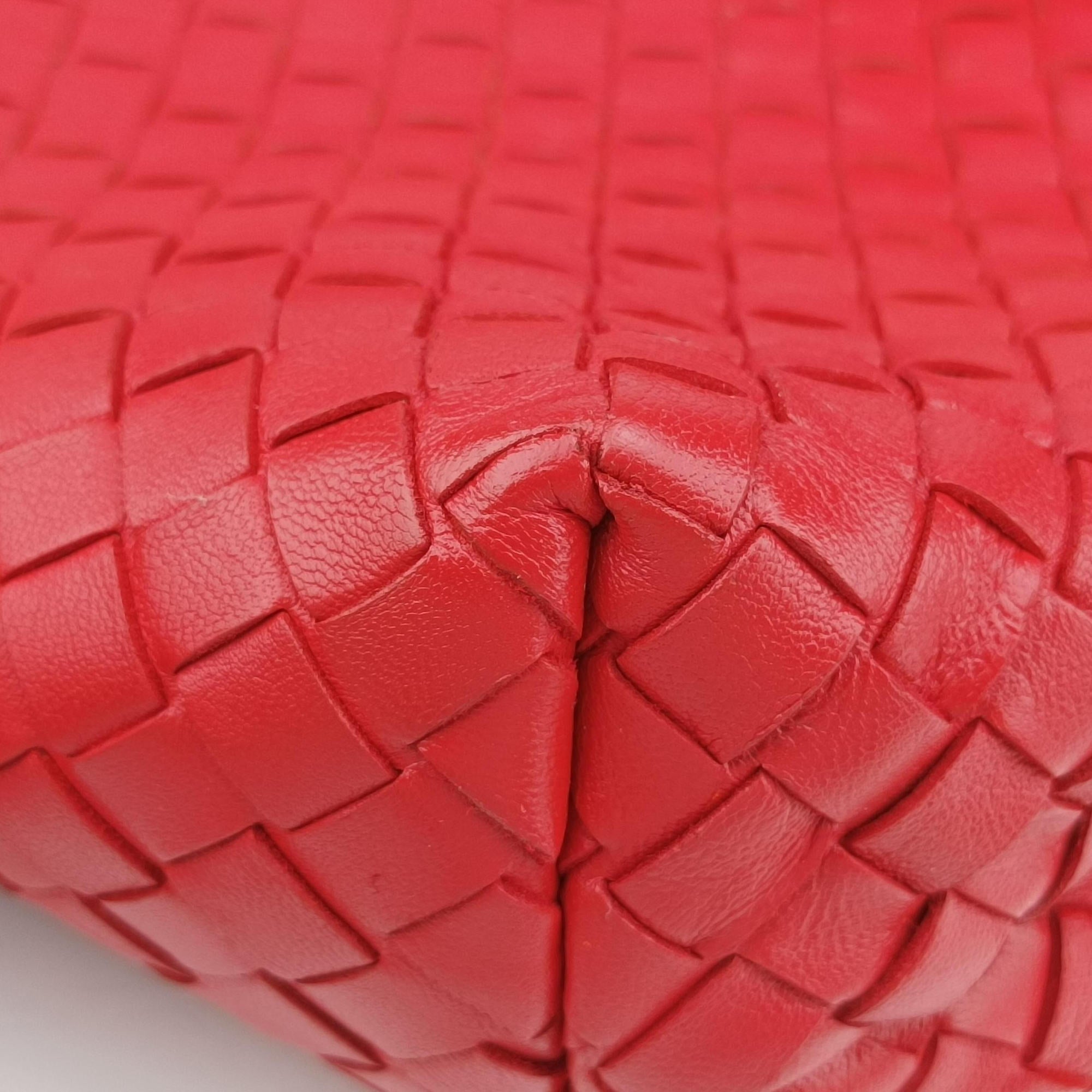 Intrecciato Olimpia Red lambskin B05680917Zイントレチャート オリンピア レッド ラムスキン B05680917Z