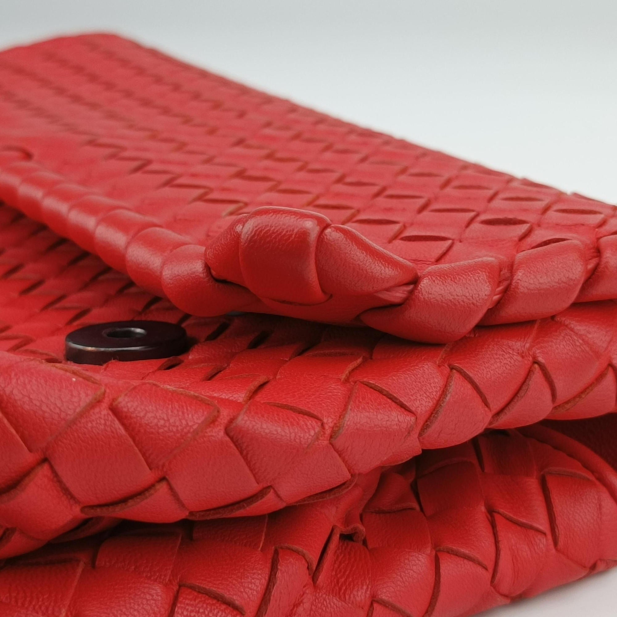 Intrecciato Olimpia Red lambskin B05680917Zイントレチャート オリンピア レッド ラムスキン B05680917Z