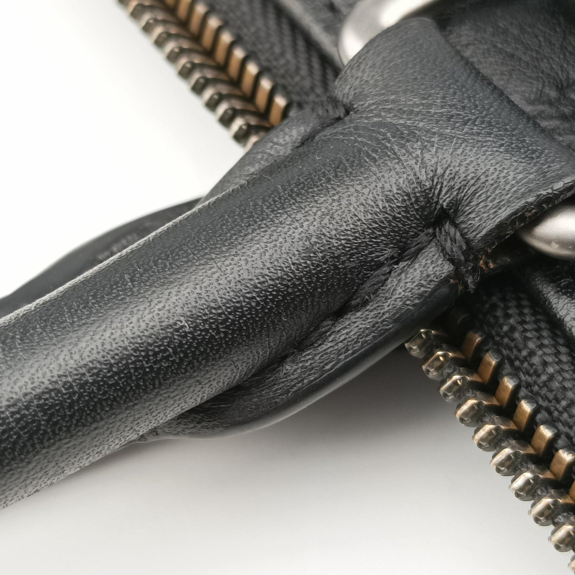 Porte Documents Jour Noir Damier Graphite N48224 CA3163ポルトドキュマン ジュール ノワール ダミエ グラフィット N48224 CA3163