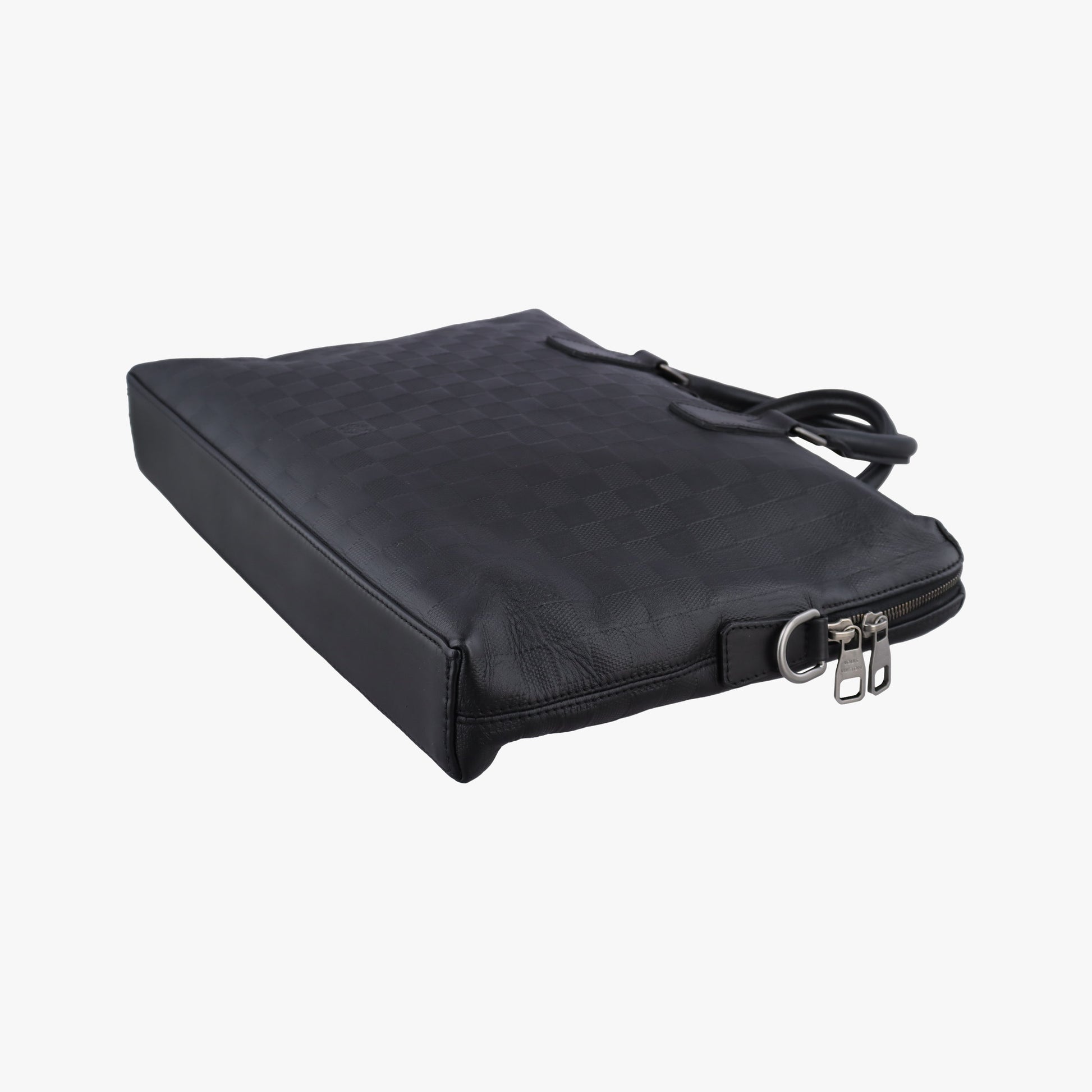 Porte Documents Jour Noir Damier Graphite N48224 CA3163ポルトドキュマン ジュール ノワール ダミエ グラフィット N48224 CA3163