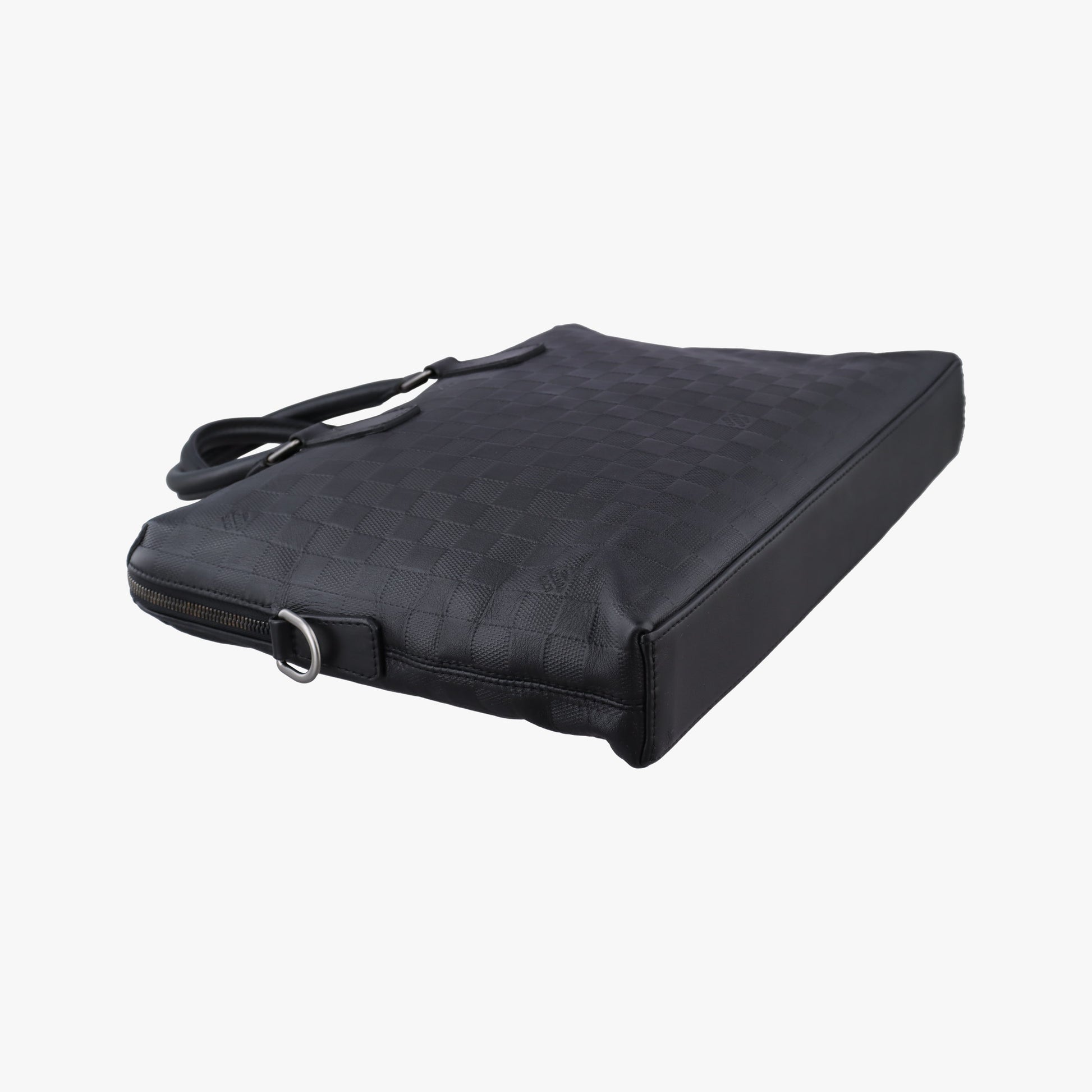 Porte Documents Jour Noir Damier Graphite N48224 CA3163ポルトドキュマン ジュール ノワール ダミエ グラフィット N48224 CA3163