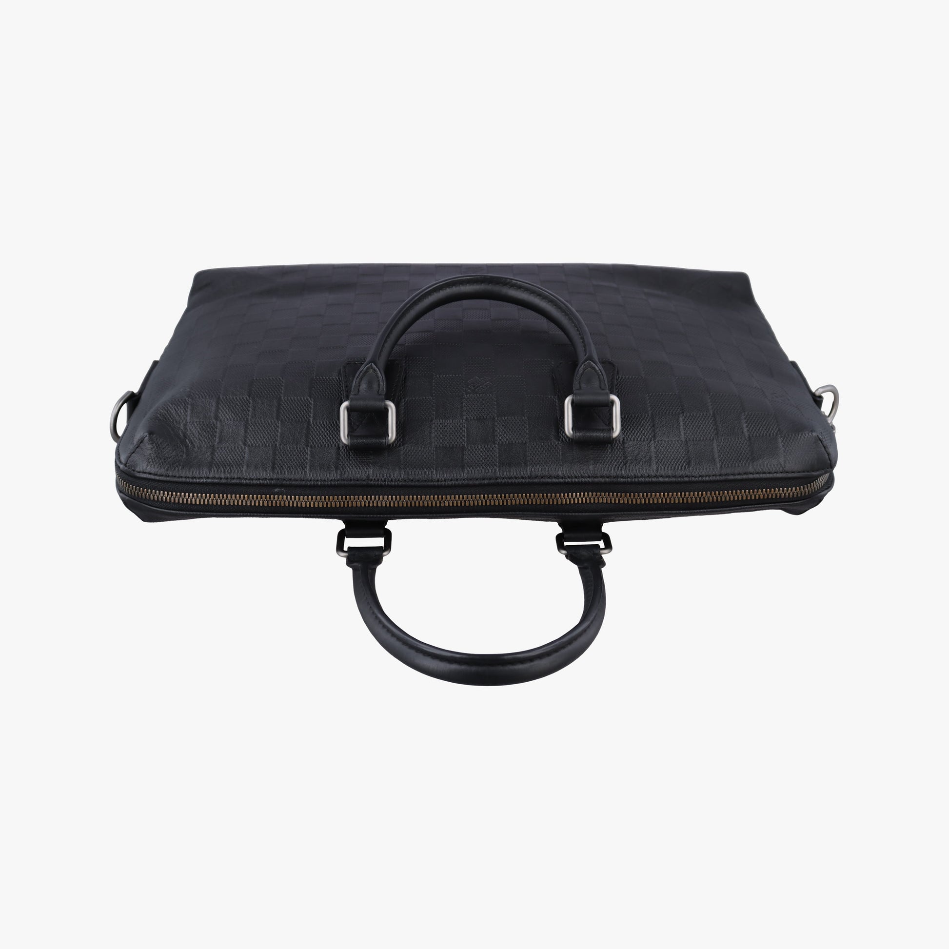 Porte Documents Jour Noir Damier Graphite N48224 CA3163ポルトドキュマン ジュール ノワール ダミエ グラフィット N48224 CA3163