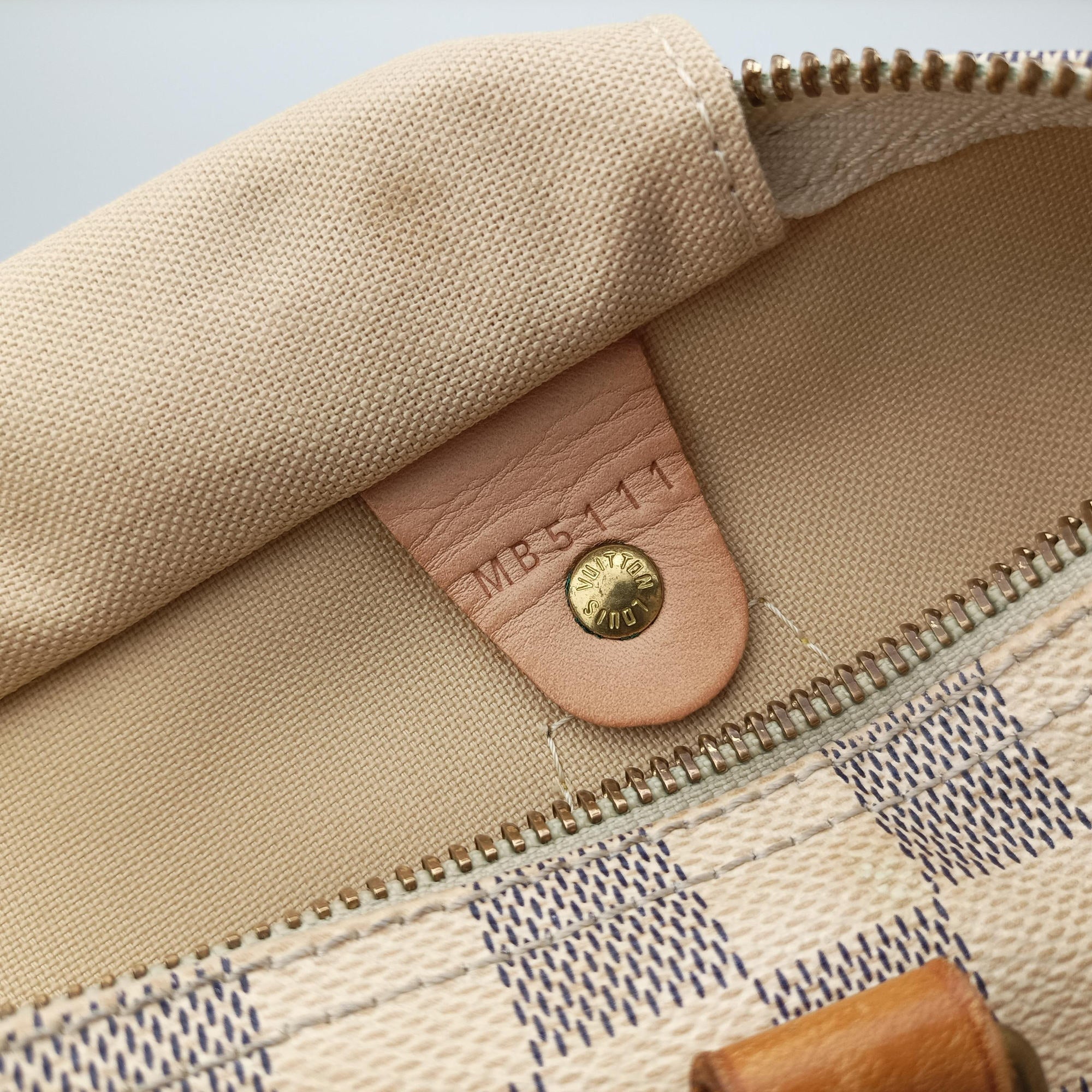 Speedy 30 AZUR Damier Canvas N41533 MB5111スピーディ30 アズール ダミエキャンバス N41533 MB5111