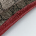Soft GG Supreme Courrier Duffle Beige × Red PVC coated canvas×Leather 459311 F021128197ソフトGGスプリーム クーリエ ダッフル ベージュ × レッド PVCコーティングキャンバス×レザー 459311 F021128197