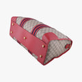 Soft GG Supreme Courrier Duffle Beige × Red PVC coated canvas×Leather 459311 F021128197ソフトGGスプリーム クーリエ ダッフル ベージュ × レッド PVCコーティングキャンバス×レザー 459311 F021128197