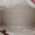 Soft GG Supreme Courrier Duffle Beige × Red PVC coated canvas×Leather 459311 F021128197ソフトGGスプリーム クーリエ ダッフル ベージュ × レッド PVCコーティングキャンバス×レザー 459311 F021128197