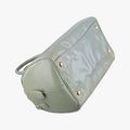 Bowling Bag Green Patent SAFFIANO Leather BL0797 214ボウリングバッグ グリーン パテント サフィアーノレザー BL0797 214