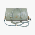 Bowling Bag Green Patent SAFFIANO Leather BL0797 214ボウリングバッグ グリーン パテント サフィアーノレザー BL0797 214