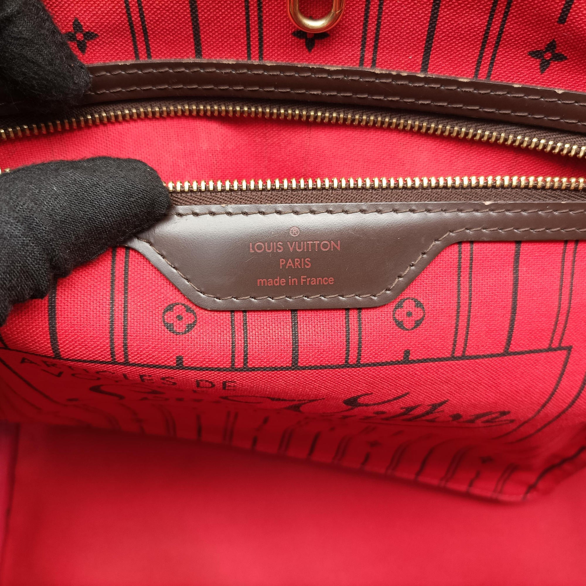 NEVERFULL　GM EBENE Damier　Canvas N51106 FL4059ネヴァーフルGM エベヌ ダミエキャンバス N51106 FL4059