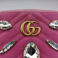 GG Marmont Pink velour 448065 I023189020GGマーモント ピンク ベロア 448065 I023189020