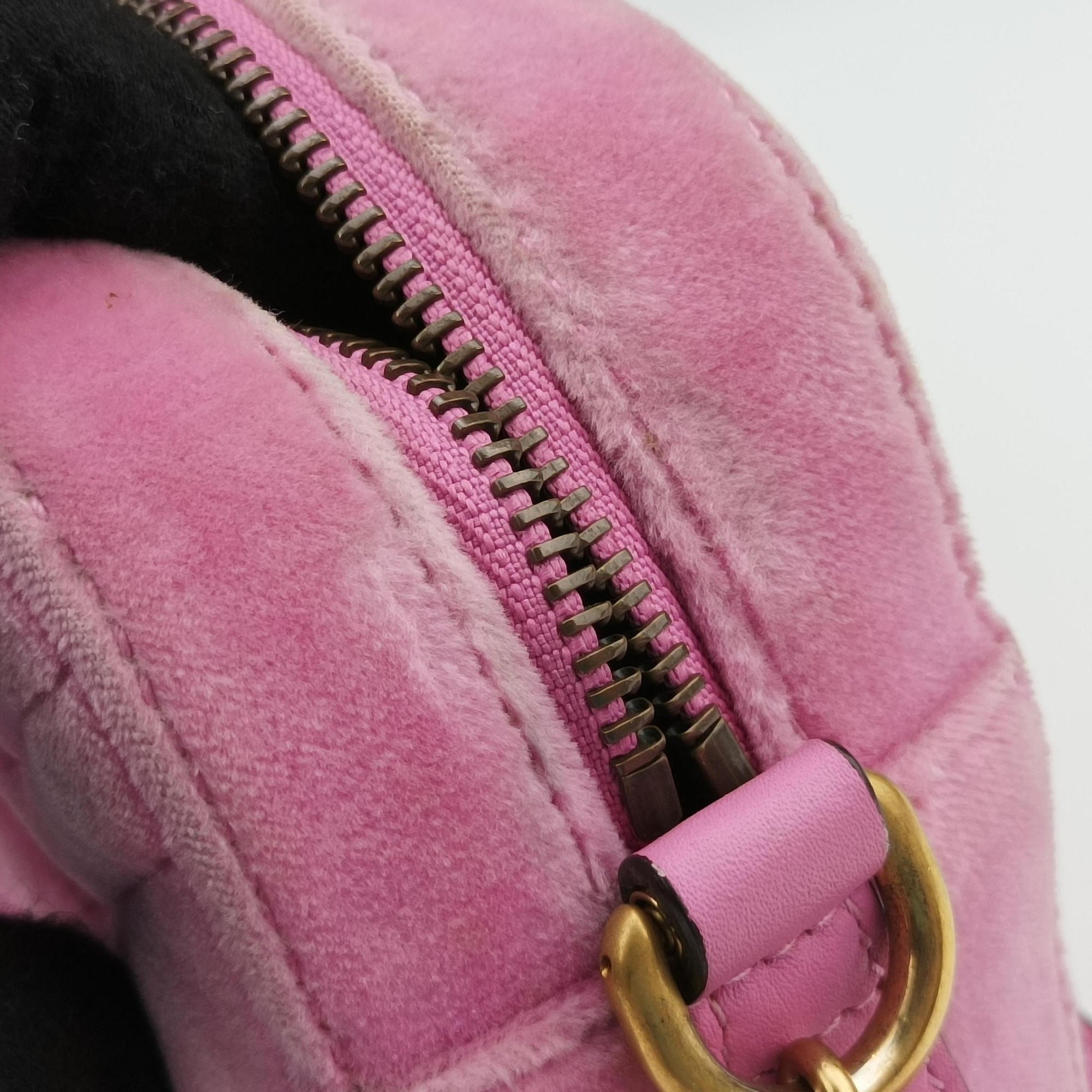 GG Marmont Pink velour 448065 I023189020GGマーモント ピンク ベロア 448065 I023189020