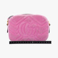 GG Marmont Pink velour 448065 I023189020GGマーモント ピンク ベロア 448065 I023189020