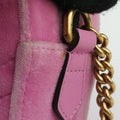 GG Marmont Pink velour 448065 I023189020GGマーモント ピンク ベロア 448065 I023189020