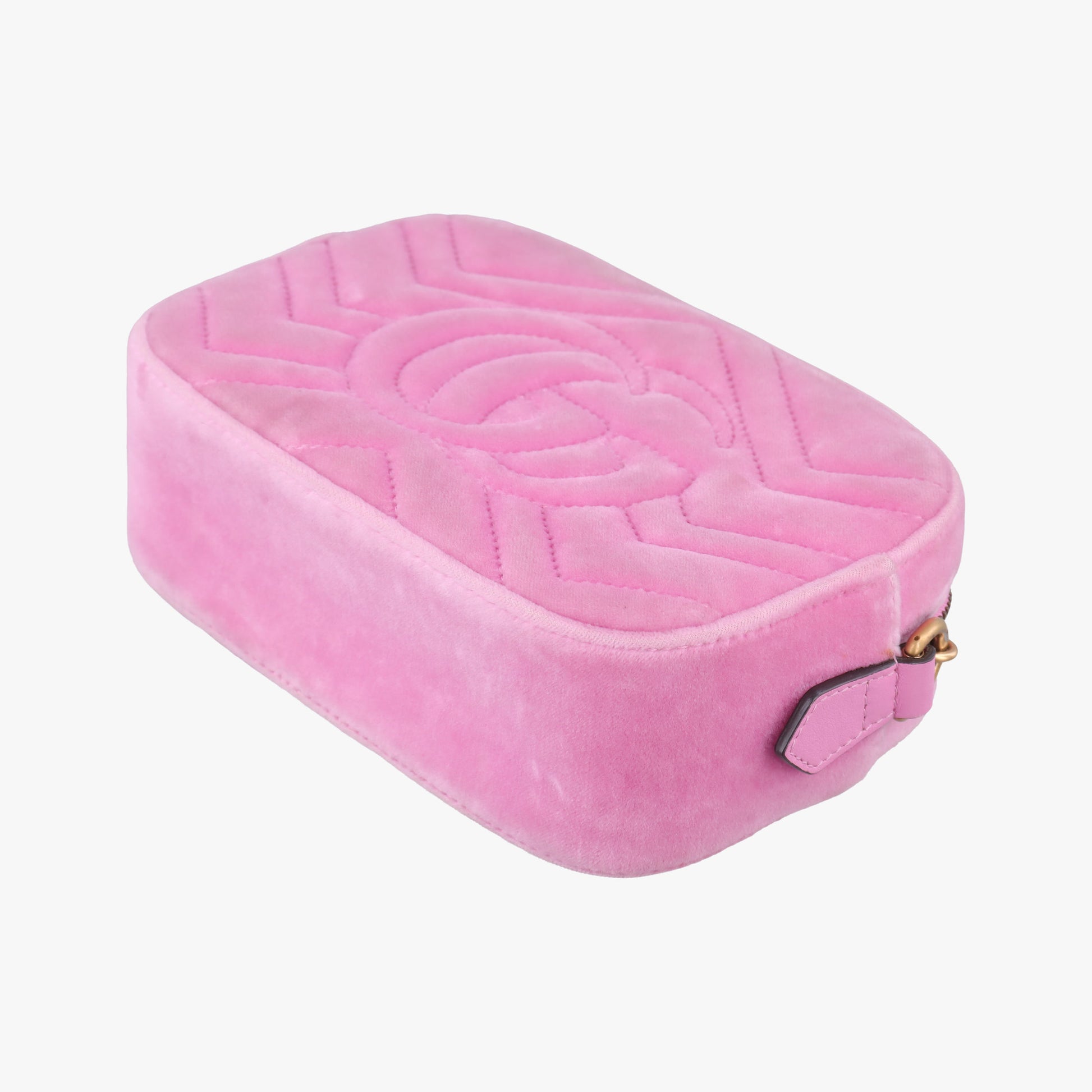 GG Marmont Pink velour 448065 I023189020GGマーモント ピンク ベロア 448065 I023189020