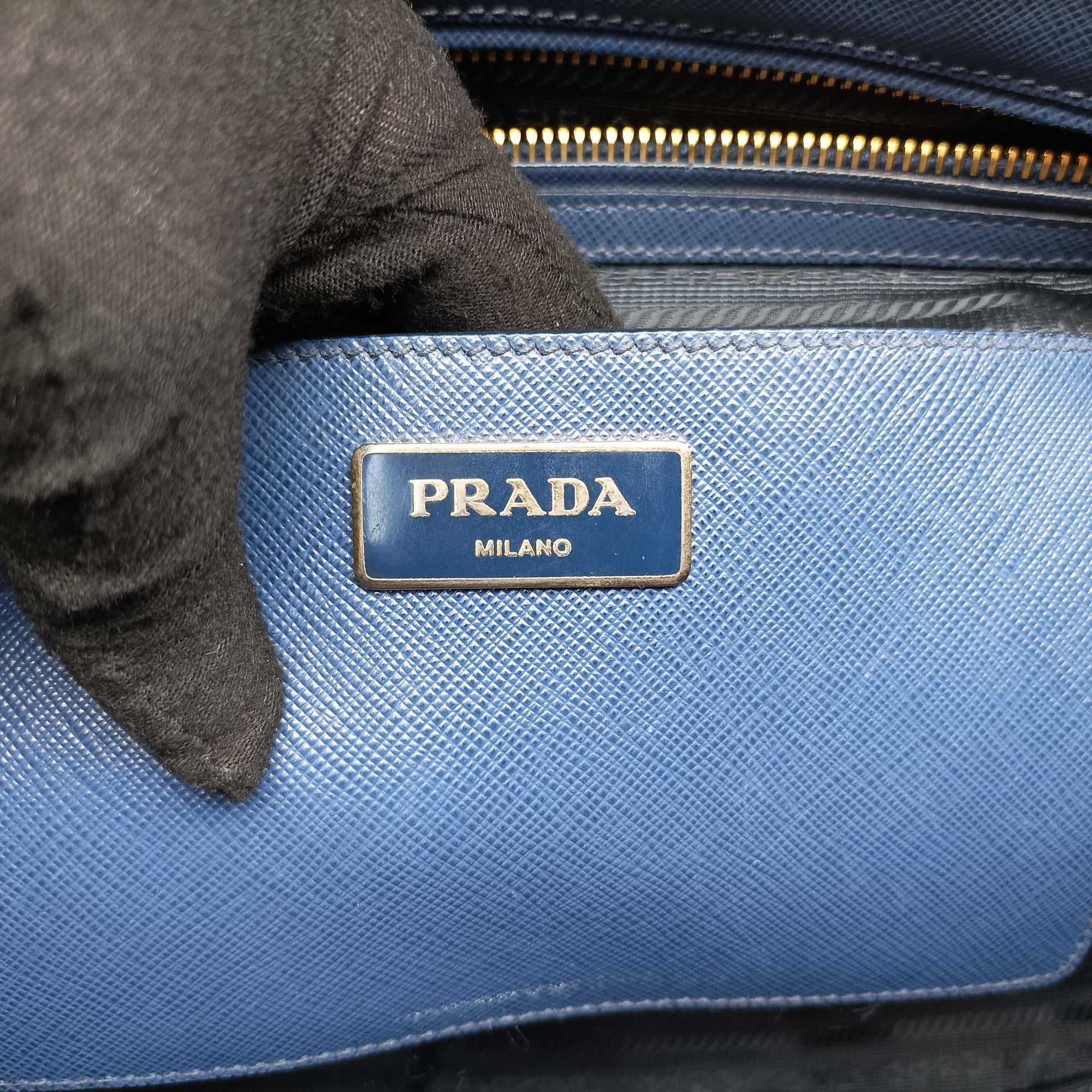 Galleria Blue SAFFIANO Leather BN2274 14/Dガレリア ブルー サフィアーノレザー BN2274 14/D