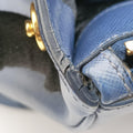 Galleria Blue SAFFIANO Leather BN2274 14/Dガレリア ブルー サフィアーノレザー BN2274 14/D