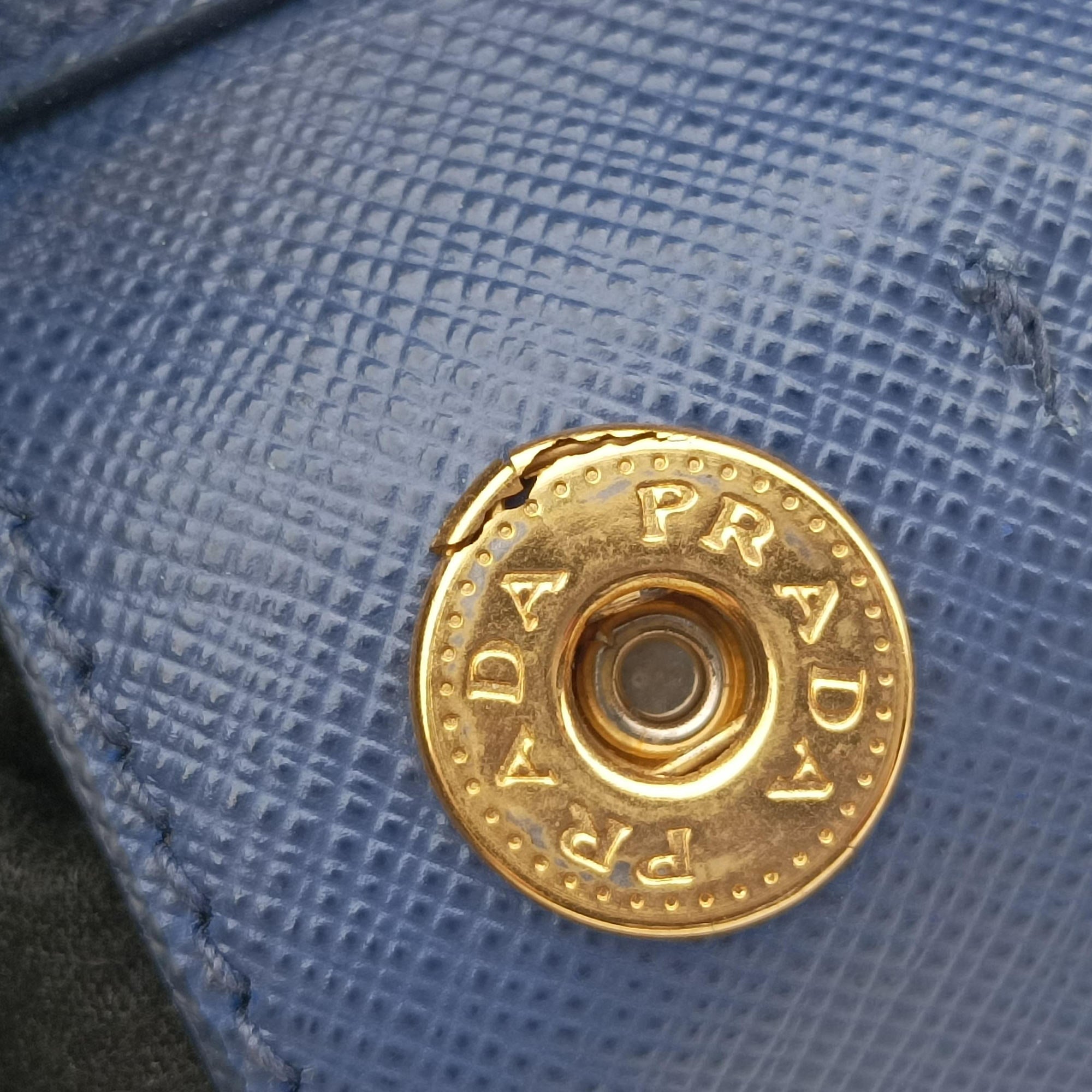 Galleria Blue SAFFIANO Leather BN2274 14/Dガレリア ブルー サフィアーノレザー BN2274 14/D