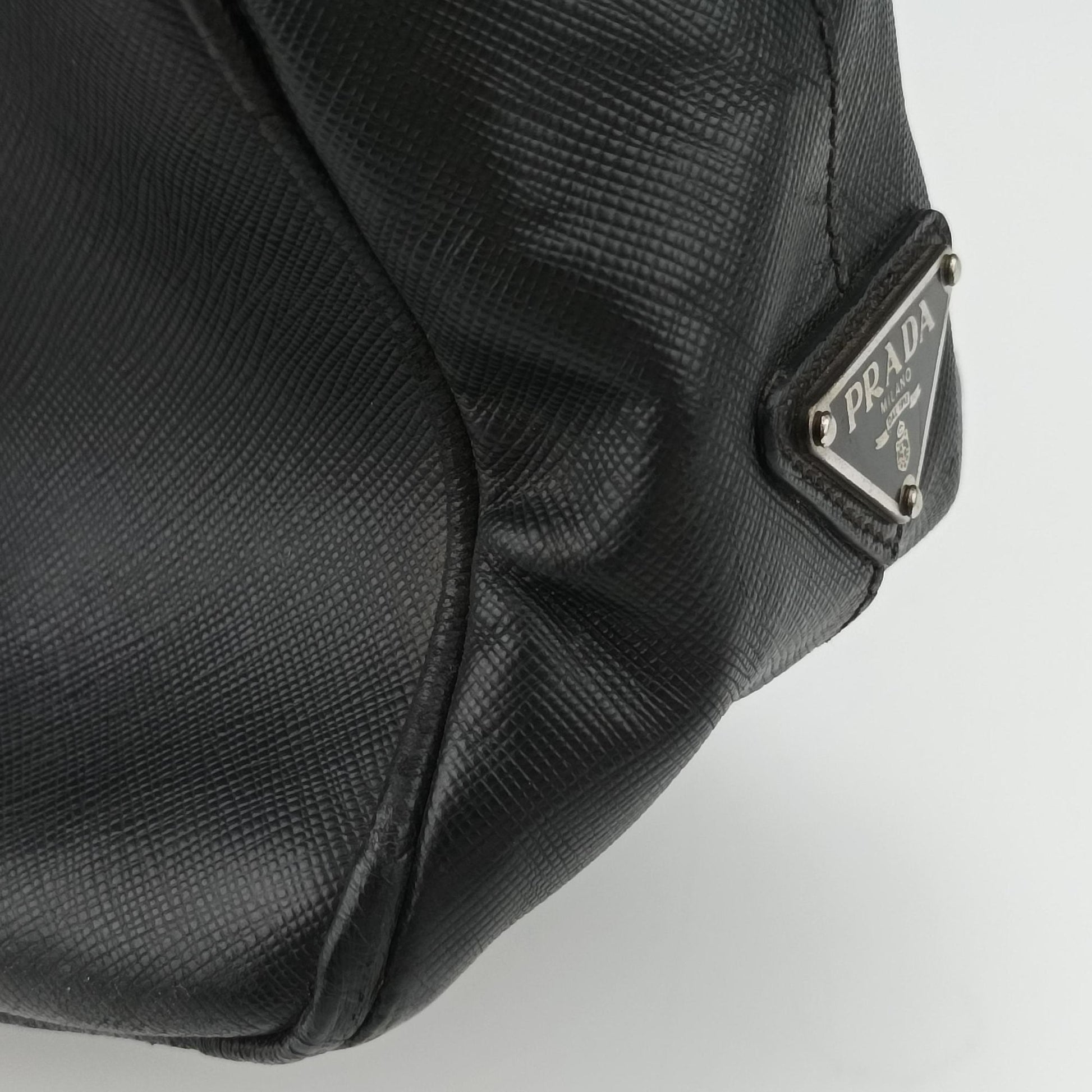 business bag briefcase Black SAFFIANO Leather 2VE363 113 3ビジネスバッグ ブリーフケース ブラック サフィアーノレザー 2VE363 113 3