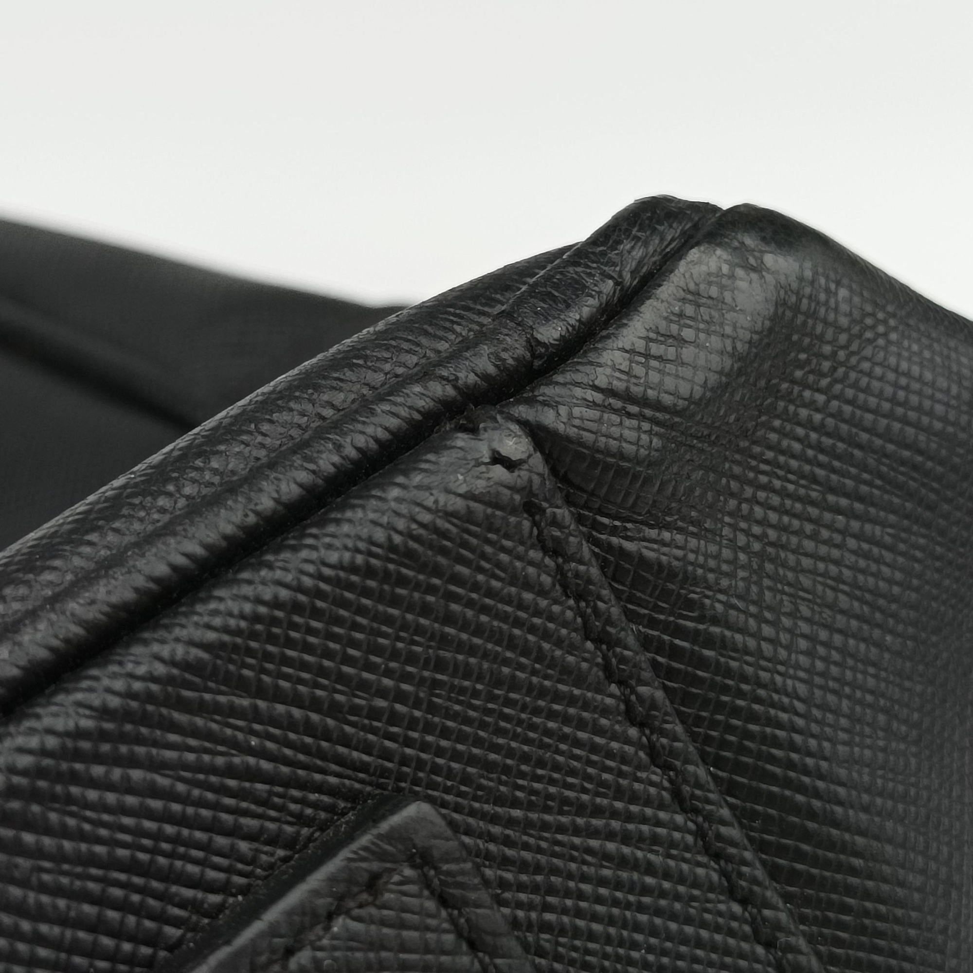 business bag briefcase Black SAFFIANO Leather 2VE363 113 3ビジネスバッグ ブリーフケース ブラック サフィアーノレザー 2VE363 113 3