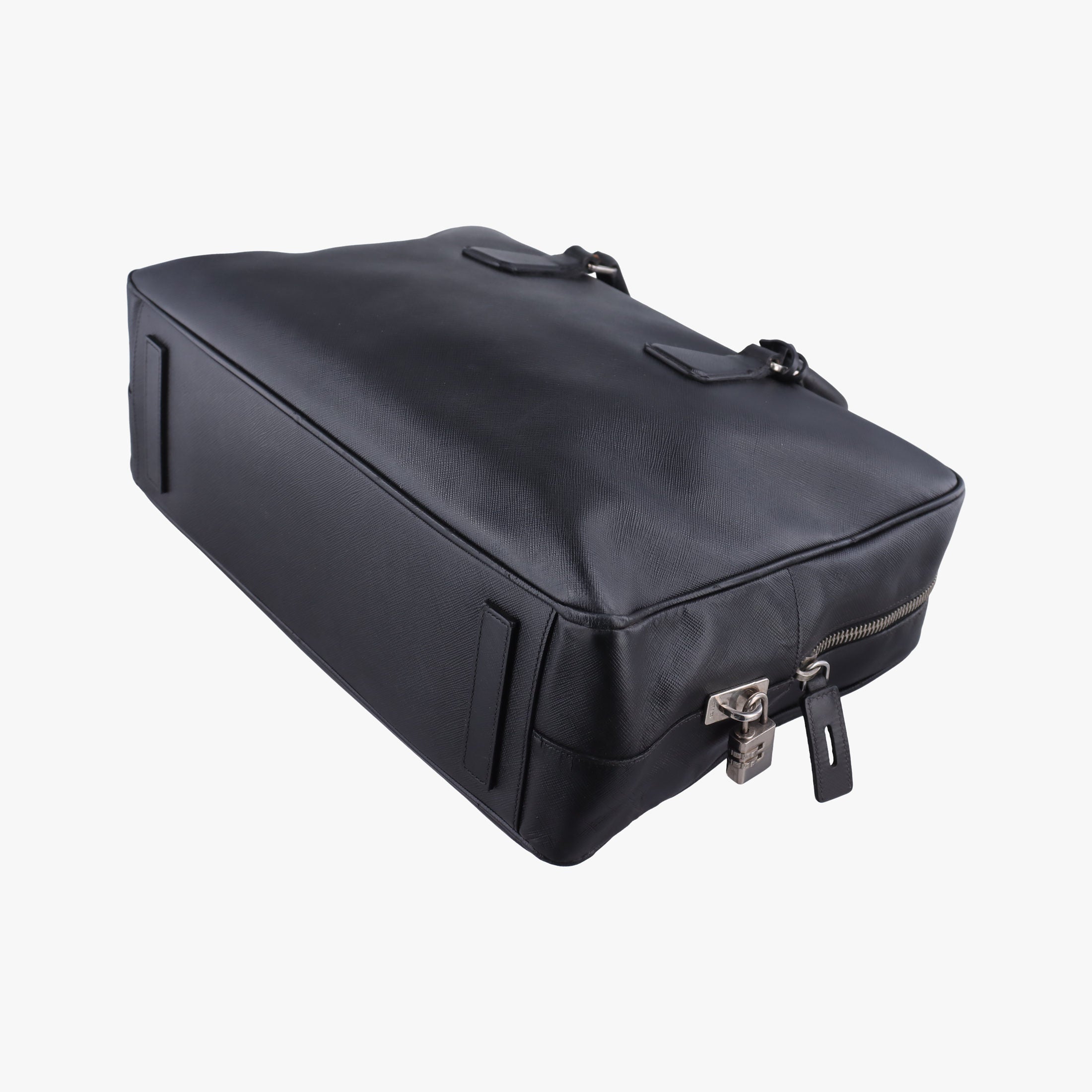 business bag briefcase Black SAFFIANO Leather 2VE363 113 3ビジネスバッグ ブリーフケース ブラック サフィアーノレザー 2VE363 113 3