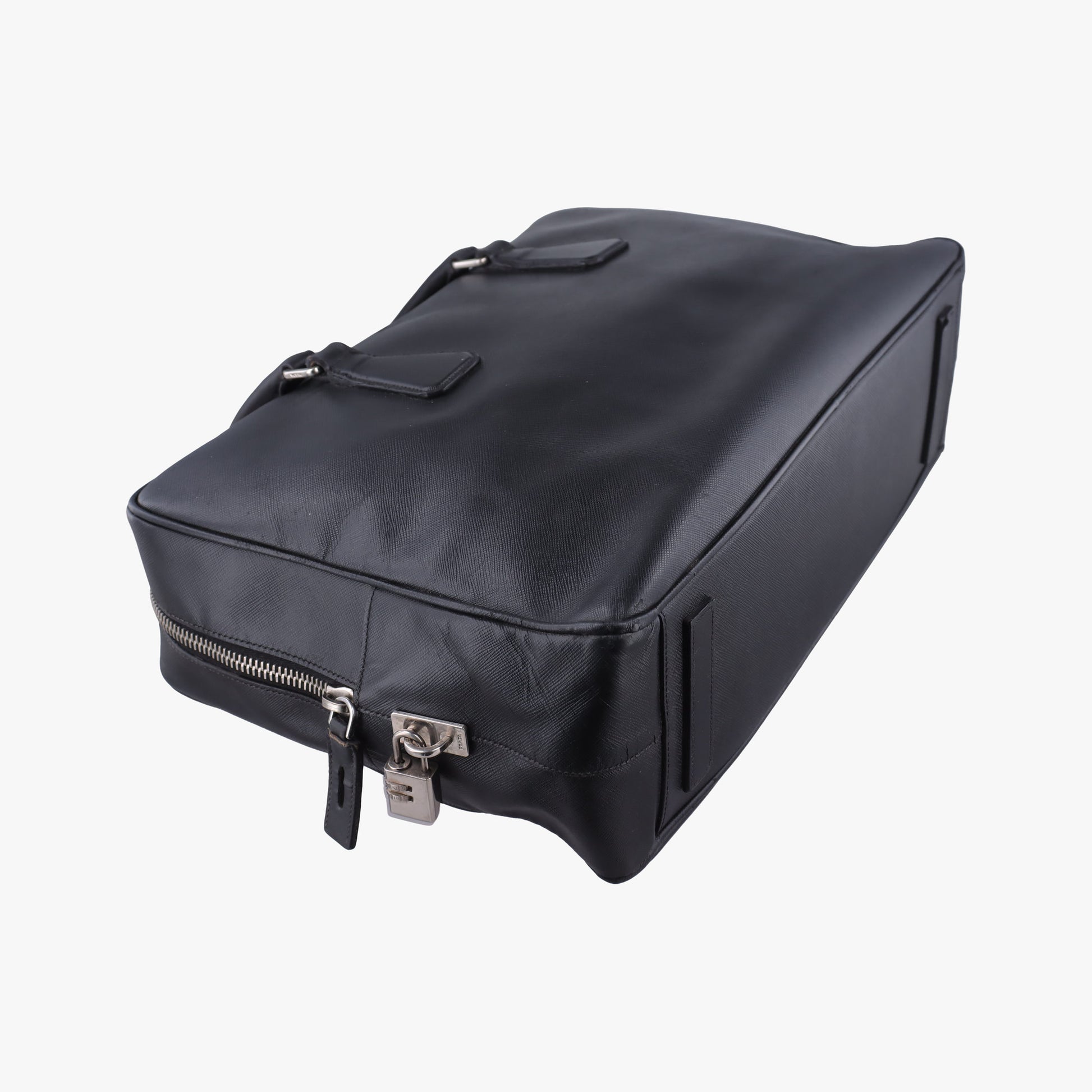 business bag briefcase Black SAFFIANO Leather 2VE363 113 3ビジネスバッグ ブリーフケース ブラック サフィアーノレザー 2VE363 113 3