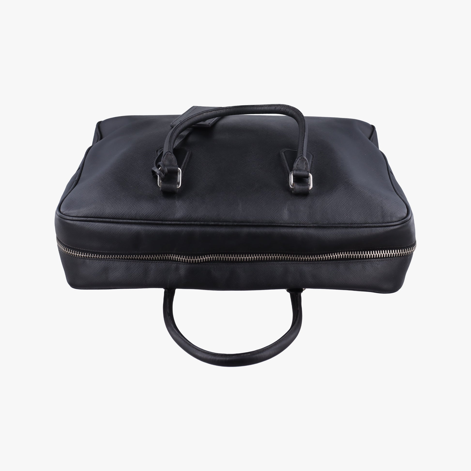 business bag briefcase Black SAFFIANO Leather 2VE363 113 3ビジネスバッグ ブリーフケース ブラック サフィアーノレザー 2VE363 113 3