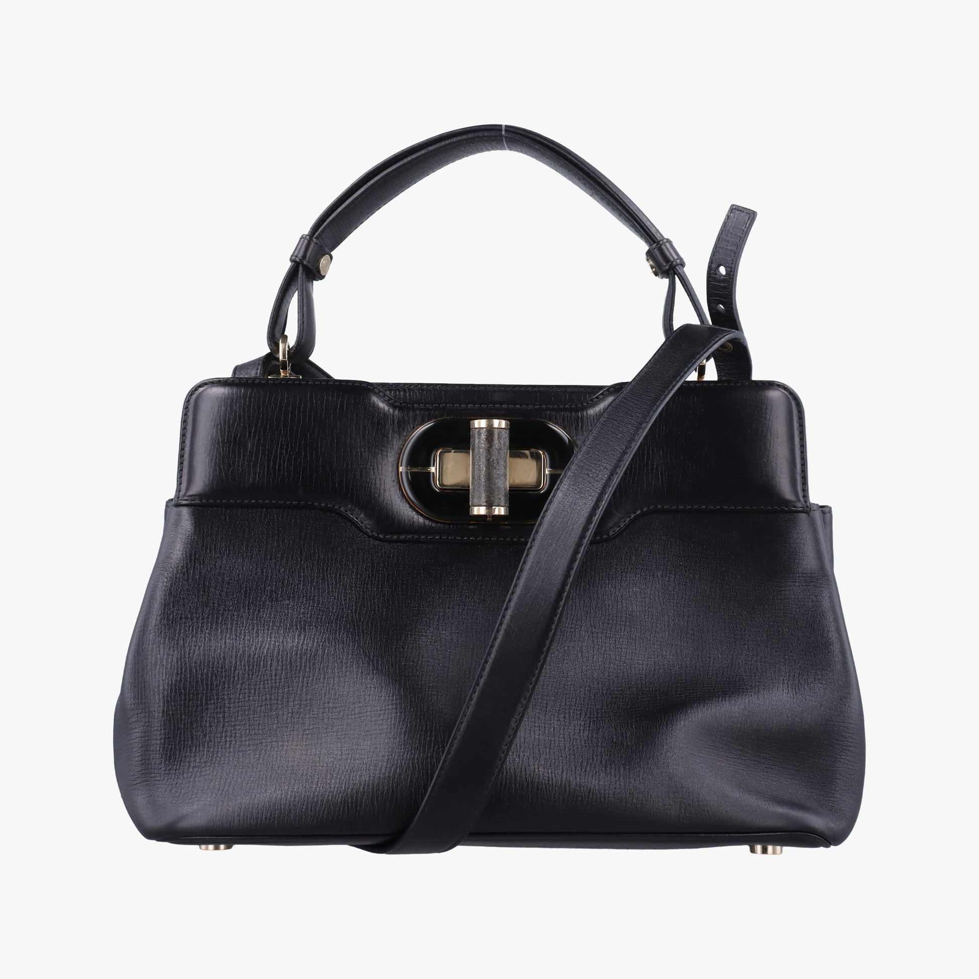 Isabella Rossellini Black Leather AQ.F12.35134イザベラロッセリーニ ブラック レザー AQ.F12.35134