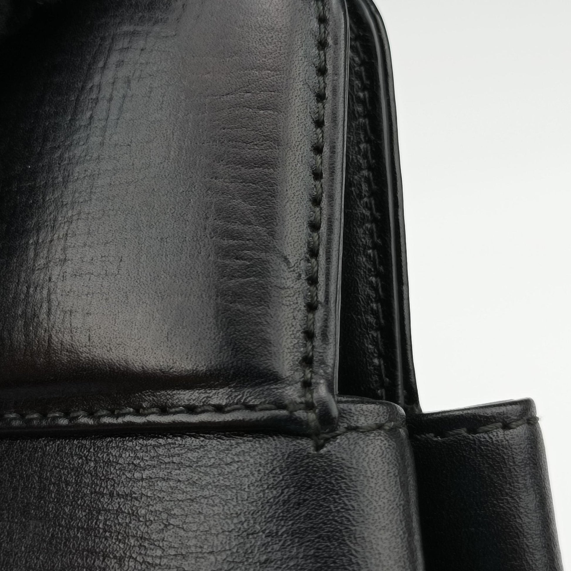 Isabella Rossellini Black Leather AQ.F12.35134イザベラロッセリーニ ブラック レザー AQ.F12.35134
