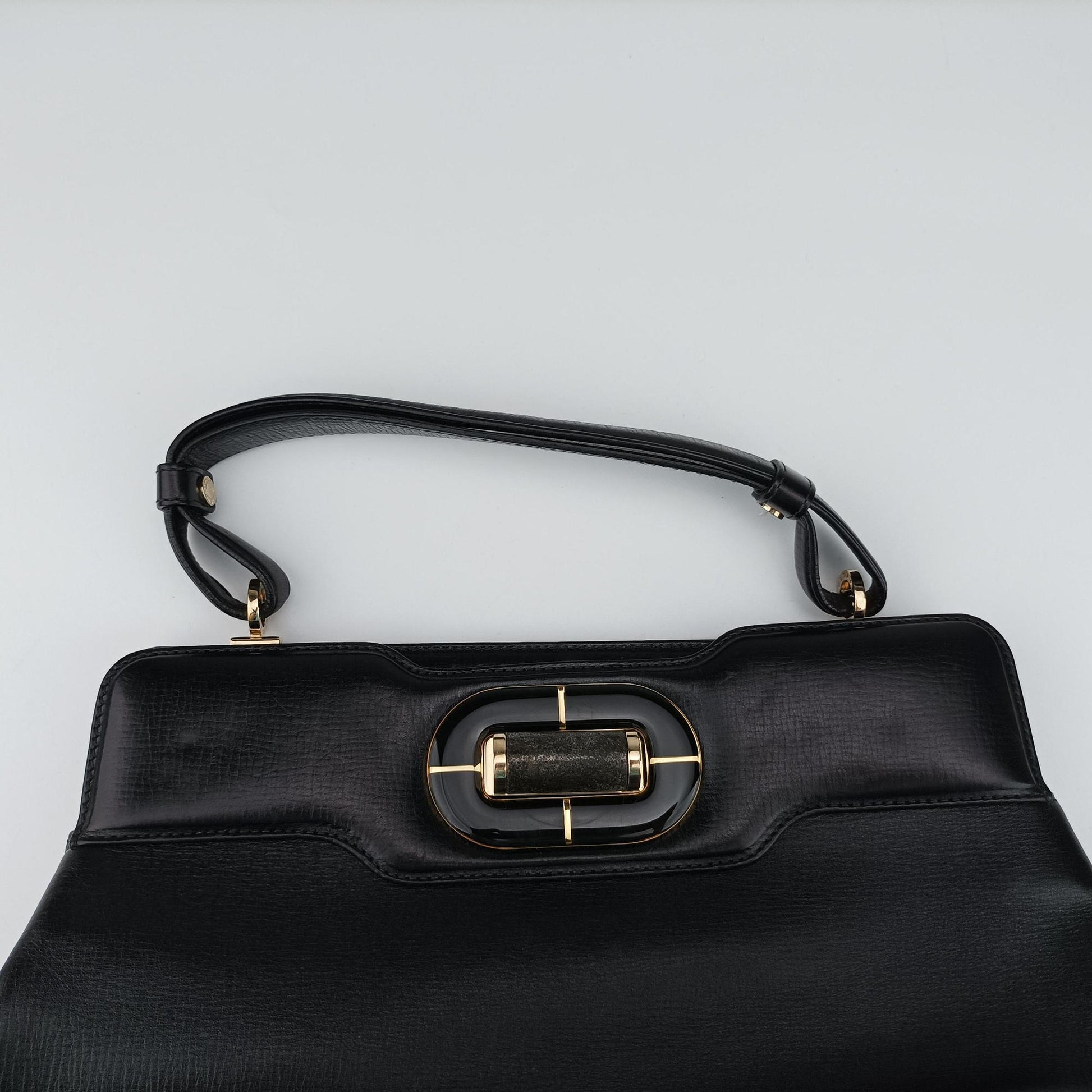 Isabella Rossellini Black Leather AQ.F12.35134イザベラロッセリーニ ブラック レザー AQ.F12.35134