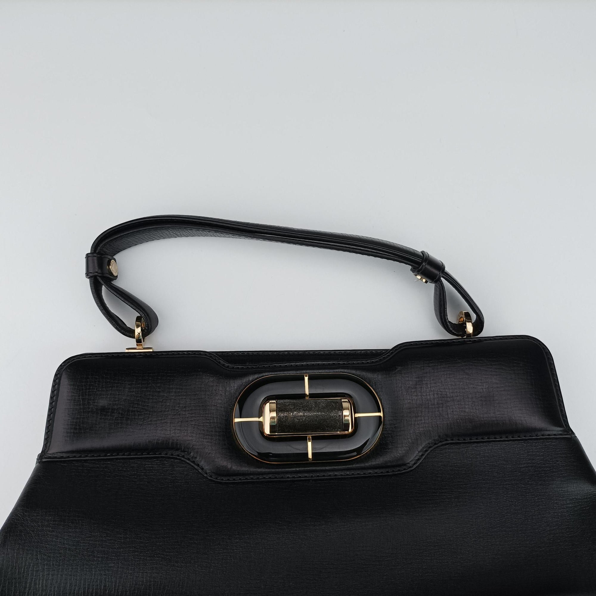 Isabella Rossellini Black Leather AQ.F12.35134イザベラロッセリーニ ブラック レザー AQ.F12.35134
