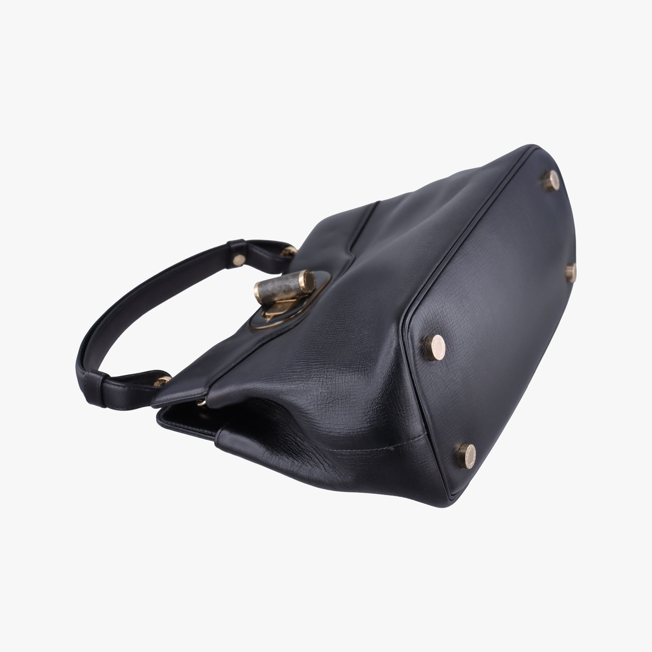 Isabella Rossellini Black Leather AQ.F12.35134イザベラロッセリーニ ブラック レザー AQ.F12.35134