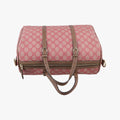 Microguccissima Joy Red×Brown Coated canvas×Leather 322231 I014381574マイクログッチシマ レッド×ブラウン コーティングキャンバスx レザー 322231 I014381574