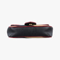 GG Marmont Black×Beige×Red Leather 574969 GGマーモント ブラック×ベージュ×レッド レザー 574969 