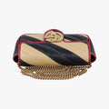 GG Marmont Black×Beige×Red Leather 574969 GGマーモント ブラック×ベージュ×レッド レザー 574969 