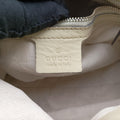 Mayfair Bow Tote beige x White Canvas × Leather 257349 C9366033メイフェア ボウ トート ベージュ×ホワイト キャンバス×レザー 257349 C9366033