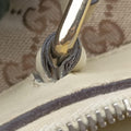 Mayfair Bow Tote beige x White Canvas × Leather 257349 C9366033メイフェア ボウ トート ベージュ×ホワイト キャンバス×レザー 257349 C9366033