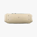 Mayfair Bow Tote beige x White Canvas × Leather 257349 C9366033メイフェア ボウ トート ベージュ×ホワイト キャンバス×レザー 257349 C9366033